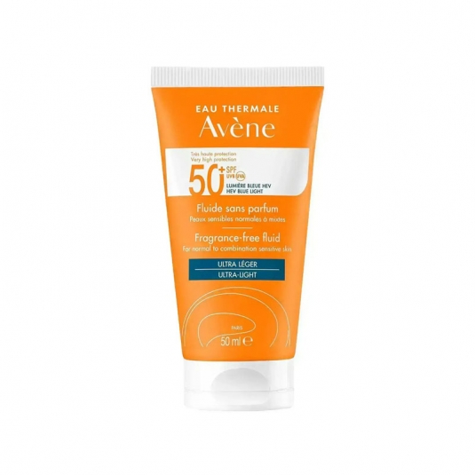 Avene Fragrance-Free Fluid Sunscreen SPF 50