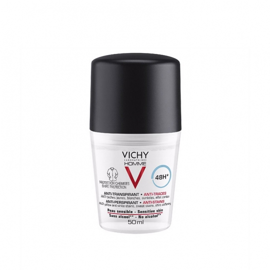Vichy Homme Anti-Perspirant Deodorant Roll-on