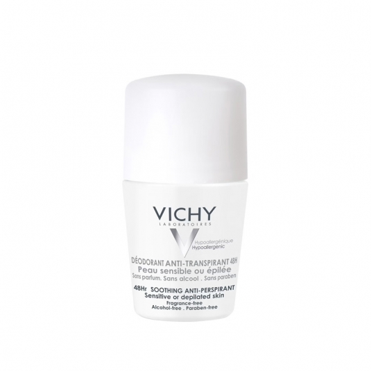 Vichy Deodorant 48Hour Sensitive Skin Anti-Perspirant