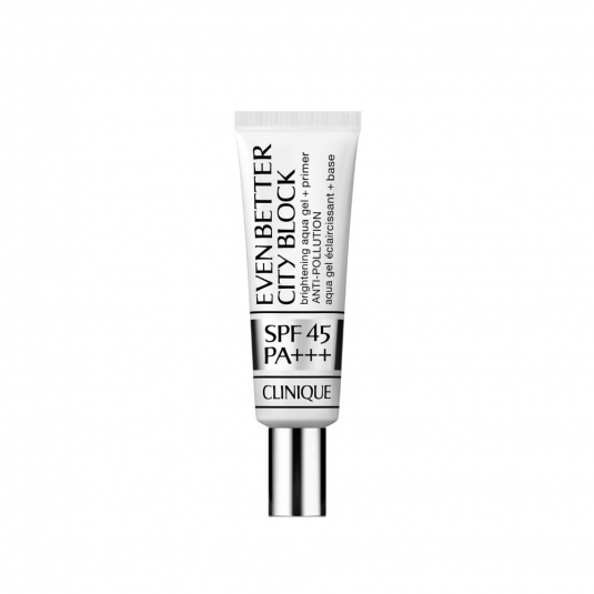 Clinique Even Better City Block Brightening Aqua Gel+Primer Anti-Pollution SPF45PA+++ 